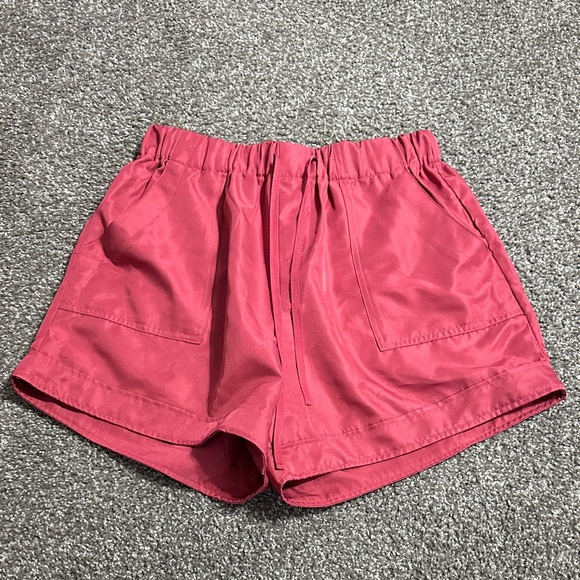 Zenana Outfitters Pants - Zenana Outfitters High Waist Pink Shorts